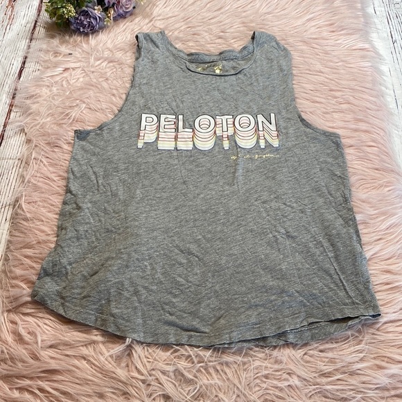 DONATING 11/1 Spiritual Gangster Peloton Grey Muscle Tee sz M - Picture 1 of 10
